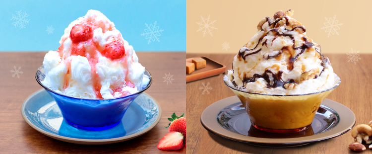 ふわふわかき氷「スノーアイス」